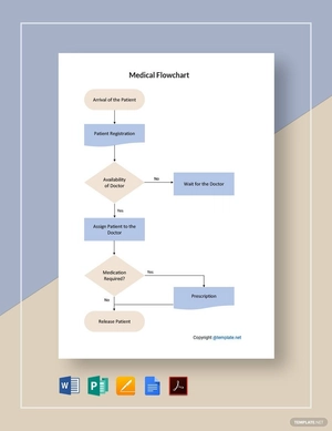Sample Medical Flowchart Template