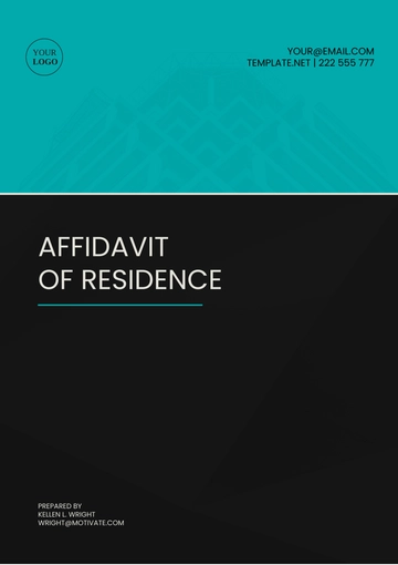 Free Hawaii Affidavit of Residence Template to Edit Online