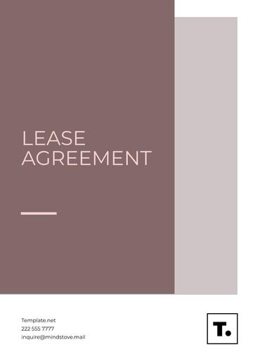 Free Simple Lease Agreement Template to Edit Online | Template.net