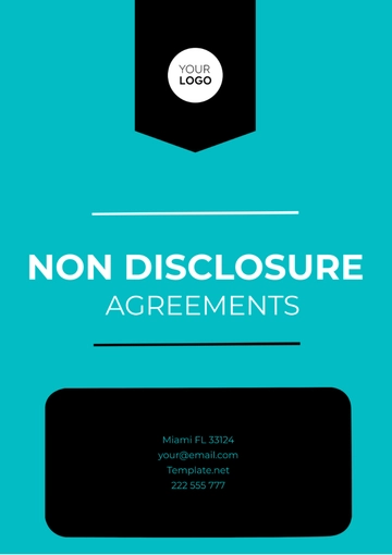 Free Non Disclosure Agreement (NDA) Template to Edit Online