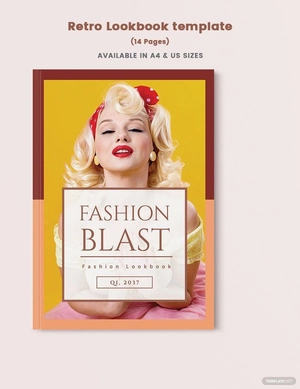 Retro Lookbook Template