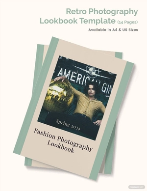 Retro Photography Lookbook Template