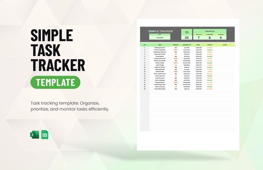 Simple Task Tracker Template