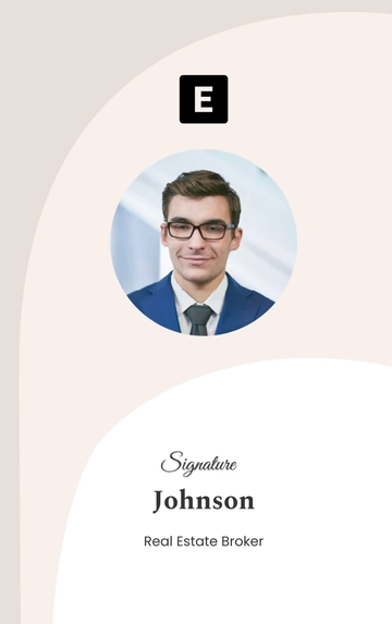 Free Real Estate Broker ID Card Template to Edit Online