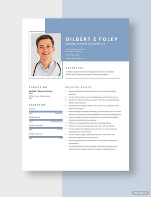 Nursing Clinical Coordinator Resume