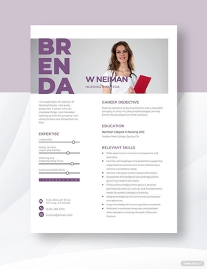 Nursing Director Resume