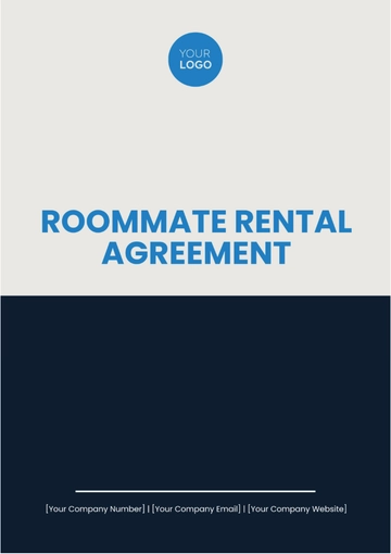 Free Roommate Rental Agreement Template to Edit Online