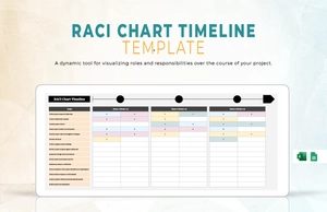 RACI Chart Timeline Template