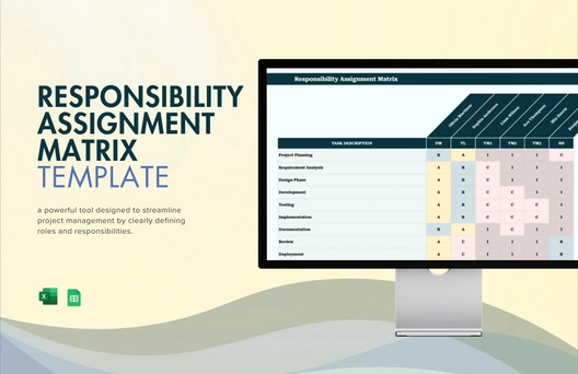 Responsibility Assignment Matrix Template