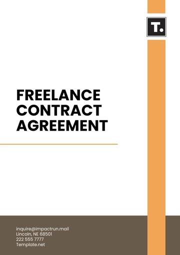 Free Freelance Contract Agreement Template to Edit Online