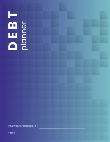 Free Debt Planner Template to Edit Online