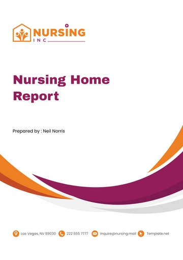 Free Nursing Home Report Template to Edit Online