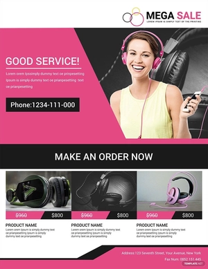 Sales Flyer Template