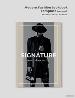 Modern Fashion Lookbook Template