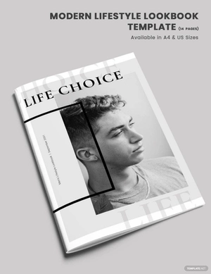 Modern Lifestyle Lookbook Template