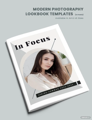 Modern Photography Lookbook Template