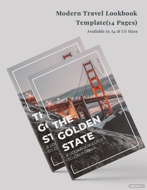 Modern Travel Lookbook Template