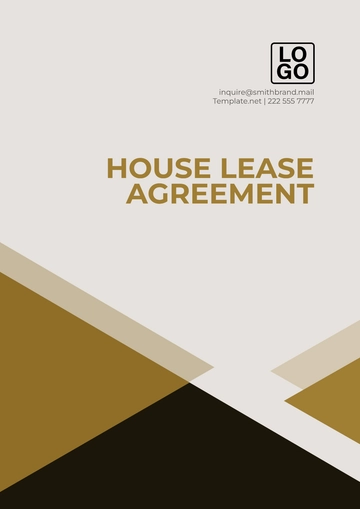 Free House Lease Agreement Template to Edit Online | Template.net