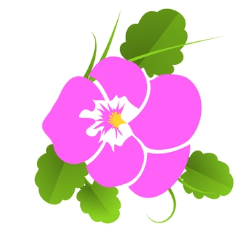 Free Light Purple Floral Clipart to Edit Online
