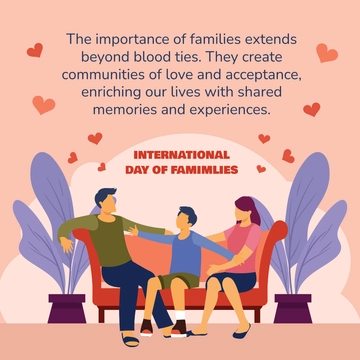 Free International Day of Families Instagram Post Template to Edit Online Free International Day of Families Instagram Post Template to Edit Online