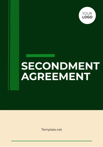 Free Secondment Agreement Template to Edit Online