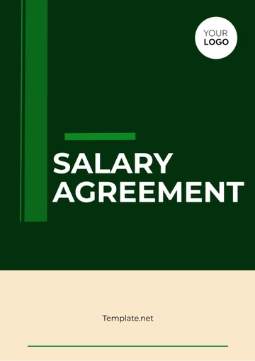 Free Salary Agreement Template to Edit Online