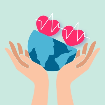 Free World Health Day Clipart Template to Edit Online