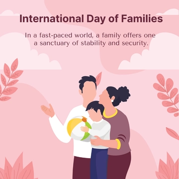 Free International Day of Families LinkedIn Post Template to Edit Online Free International Day of Families LinkedIn Post Template to Edit Online