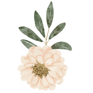 Free Aesthetic Watercolor Flower Clipart to Edit Online