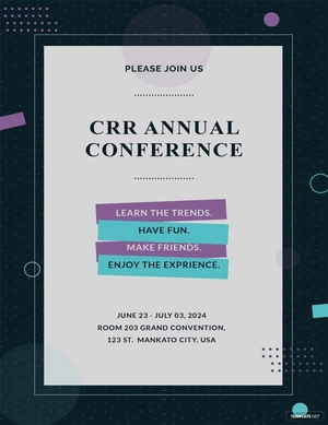 Conference Invitation Template