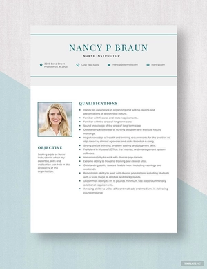 Nurse Instructor Resume