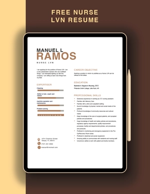 Nurse LVN Resume