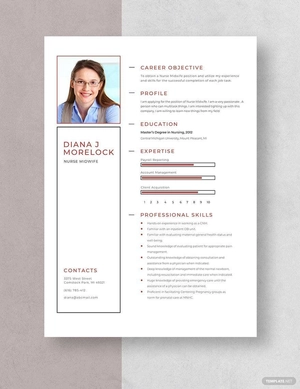 Nurse Midwife Resume