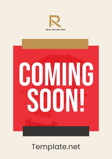Free Coming Soon Property Signage Template to Edit Online