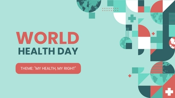 Free World Health Day Presentation Template to Edit Online | Template.net