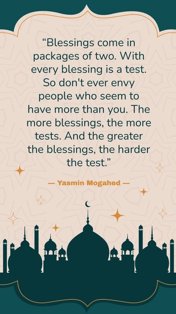 Free Eid al Fitr Celebrate Quotes Template to Edit Online