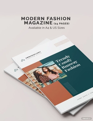 Modern Fashion Magazine Template