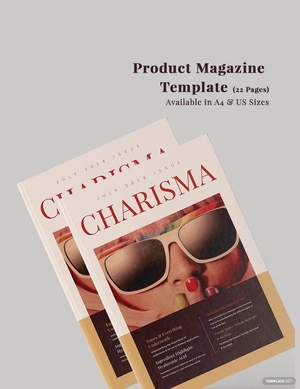 Product Magazine Template