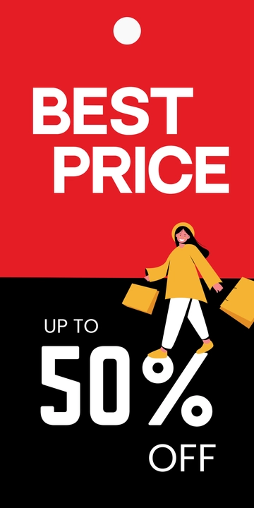 Free Price Tag to Edit Online