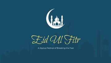 Free Eid Ul Fitr Presentation Template to Edit Online
