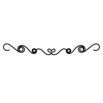 Free Fancy Heart Border Silhouette to Edit Online