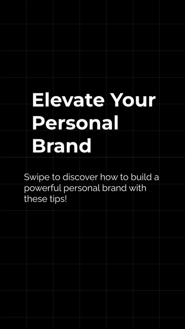 Free Personal Brand Carousel Tips Instagram Post Template to Edit Online