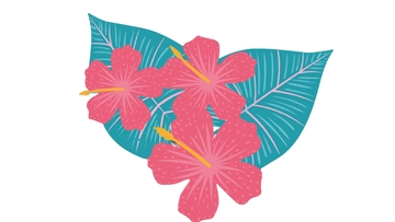 Free Hawaiian Floral to Edit Online