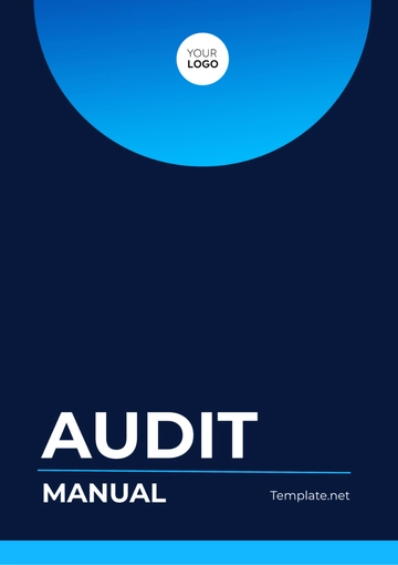 Free Audit Manual Template to Edit Online