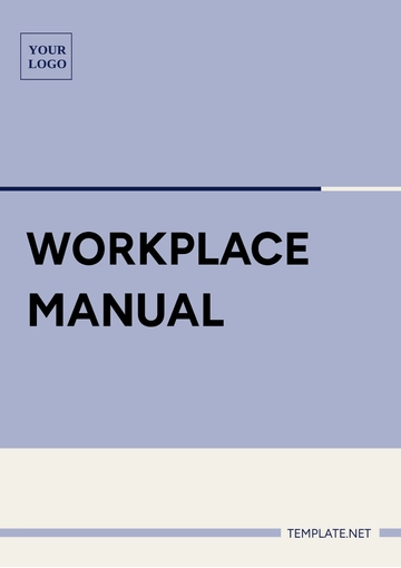 Free Workplace Manual Template to Edit Online