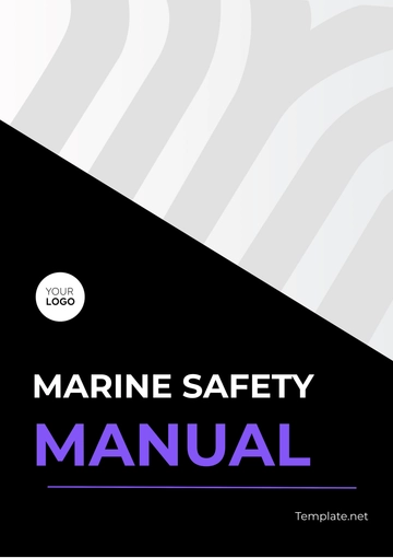 Free Marine Safety Manual Template to Edit Online