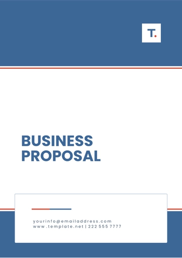 Free Business Proposal Template to Edit Online