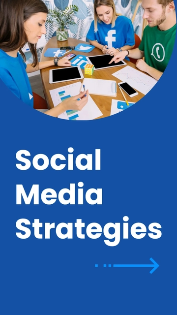 Free Social Media Strategy Carousel Instagram Post Template to Edit Online