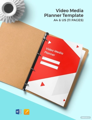 Video Media Planner Template