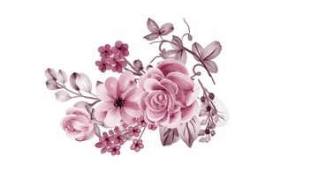 Free Purple lovely Flower to Edit Online